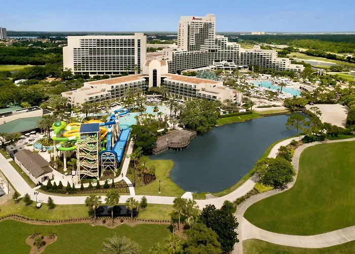 Resorts e hotéis com parques aquáticos de Orlando