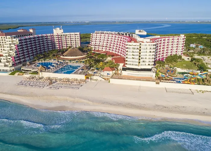 Resorts e hotéis com parques aquáticos em Cancún